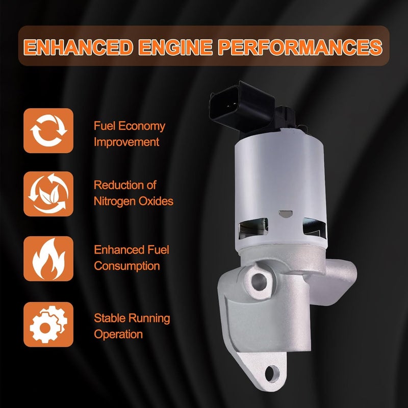 STZJAYE EGR Valve Replacement EGV1149 Compatible with Dodge Grand Caravan 2008-2010,for Volkswagen Routan 2009-2010,for Jeep Wrangler 2007-2011,Automotive Exhaust Gas Recirculation Valve Replacement - Image 4